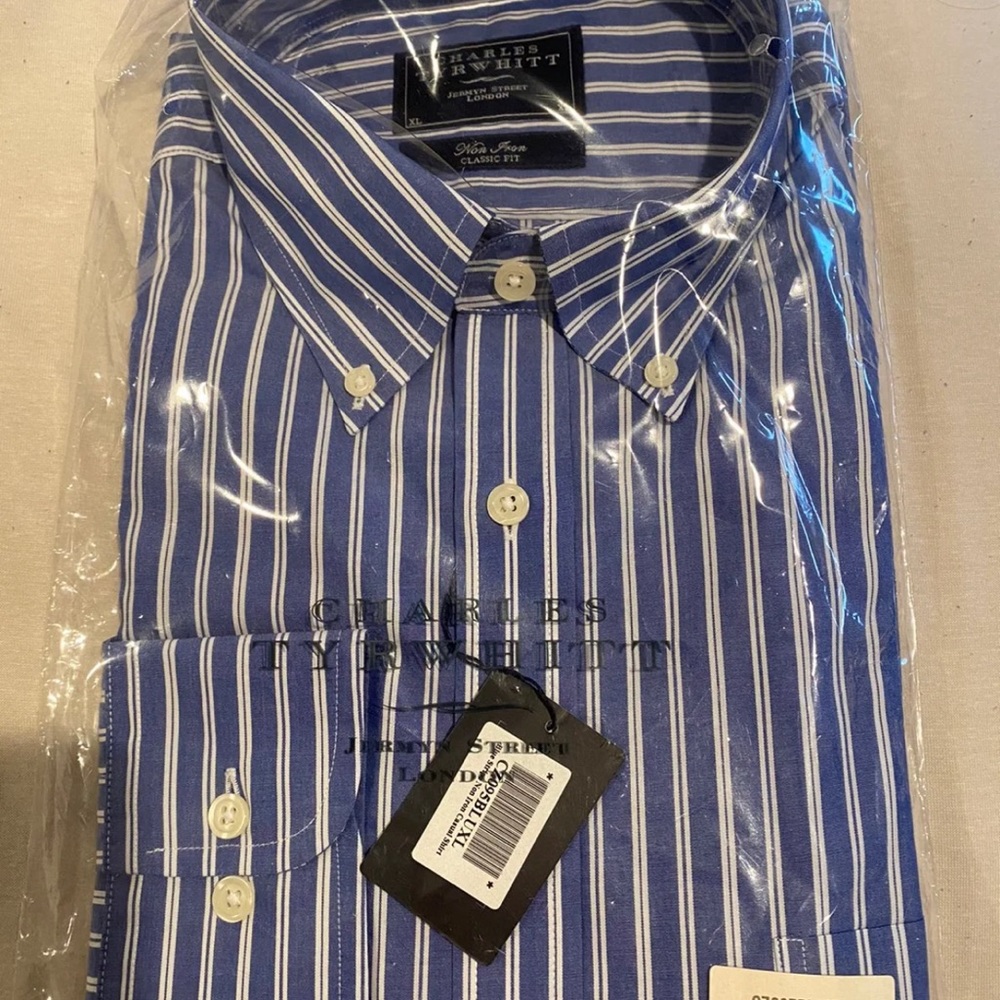 Brand new men's dress shirt by Charles Tyrwhitt